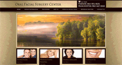 Desktop Screenshot of oral-facial.com